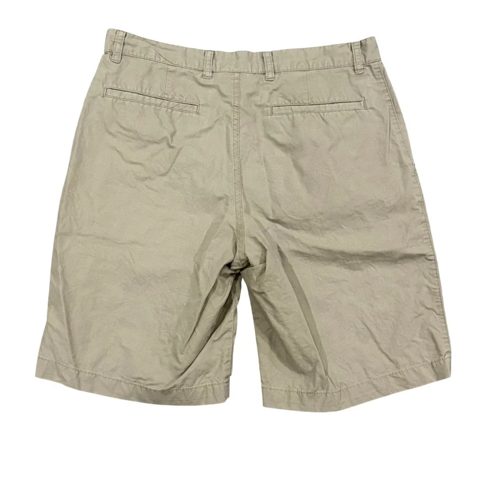 Patagonia Mens Organic Cotton Khaki Shorts Tan Size 32 with 9.5